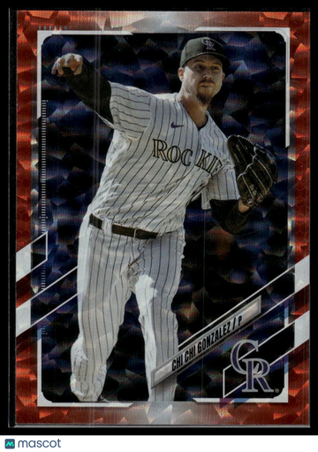 2021 Topps Update Chi Chi Gonzalez #US25 Orange Foilboard SN