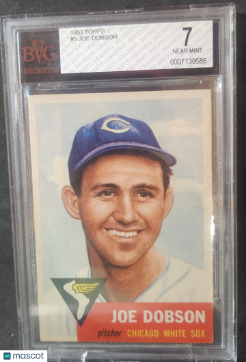 1953 Topps Joe Dobson #5 BVG 7