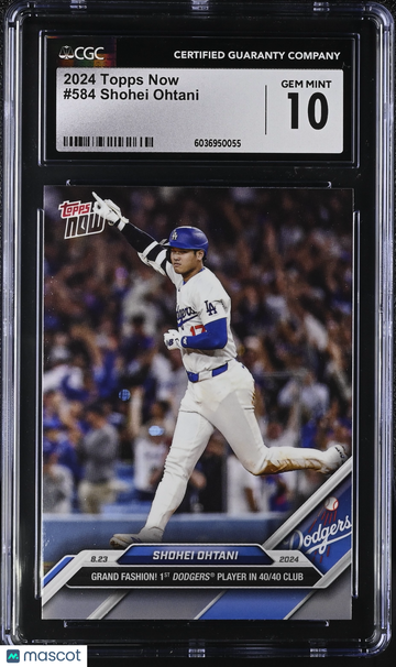 2024 Topps Now Shohei Ohtani #584 CGC 10