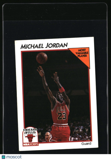 1991-92 Hoops McDonald's Michael Jordan #5 Chicago Bulls