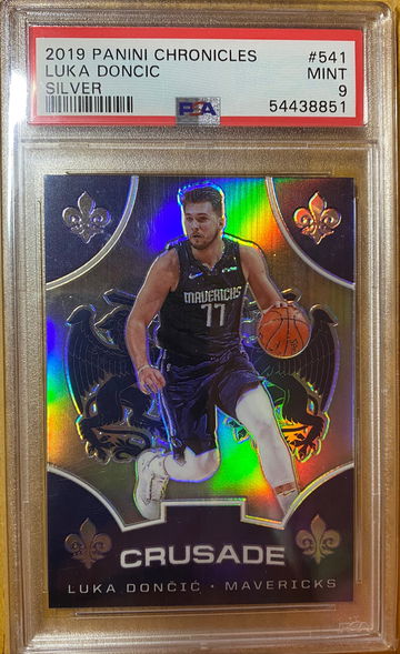 2019 Panini Chronicles Luka Doncic Silver PSA 9