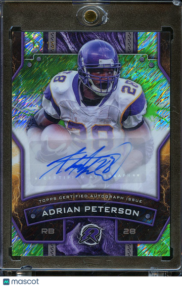 2025 Topps Resurgence Adrian Peterson #RS-AP Green