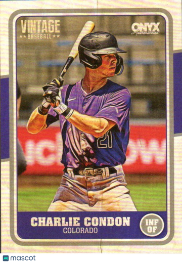 2025 Onyx Vintage Charlie Condon #OVCHCO