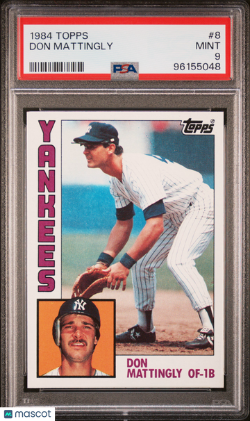 1984 Topps Don Mattingly #8 PSA 9