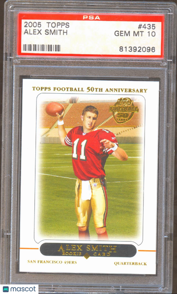 2005 Topps Alex Smith #435 PSA 10