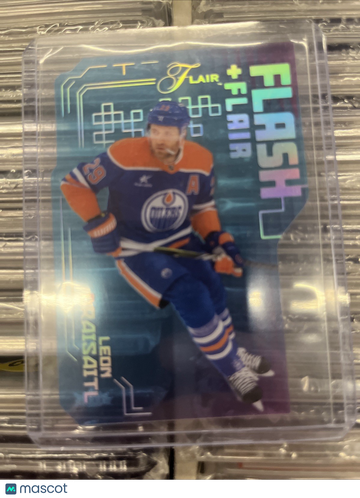 2025-26 Flair Leon Draisaitl #Flash-2 Flash Insert