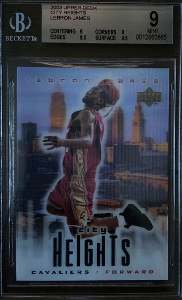 2003 Lebron James ROOKIE Redemption City Heights UD