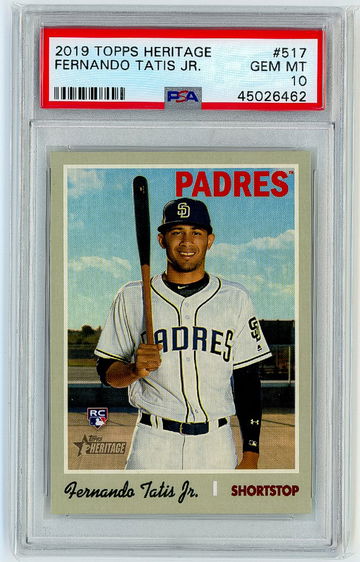 2019 Topps Heritage Fernando Tatis Jr.