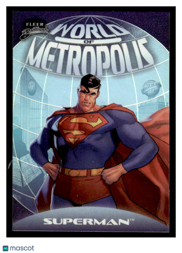 2023 Fleer Brilliants Superman World of Metropolis #WM-1