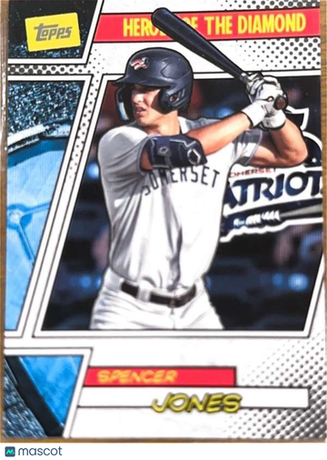 2024 Topps Pro Debut - Heroes of the Diamond Spencer Jones #HOTD-9
