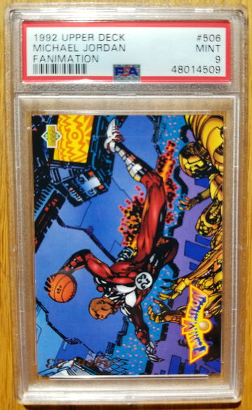 1992 Upper Deck #506 Michael Jordan PSA 9 MINT