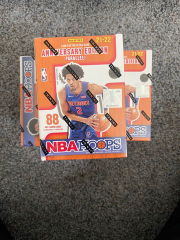 (5) 21/22 Hoops NBA Blasters