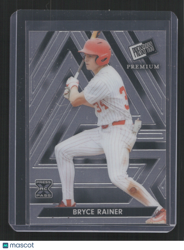 2024 Press Pass BRYCE RAINER #65 /285 RC SN,SP,/285,RC