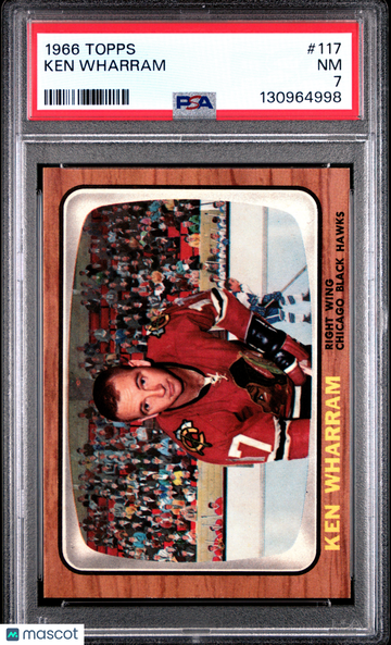 1966 Topps Ken Wharram #117 PSA 7