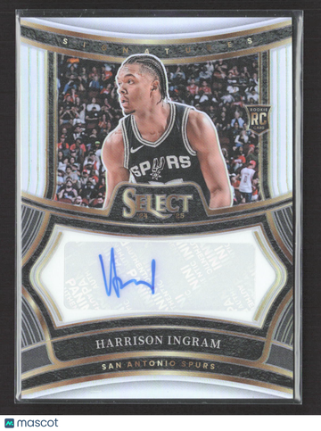 2025 Panini Select Prizm Harrison Ingram #RS-ING RC 154/249 Auto