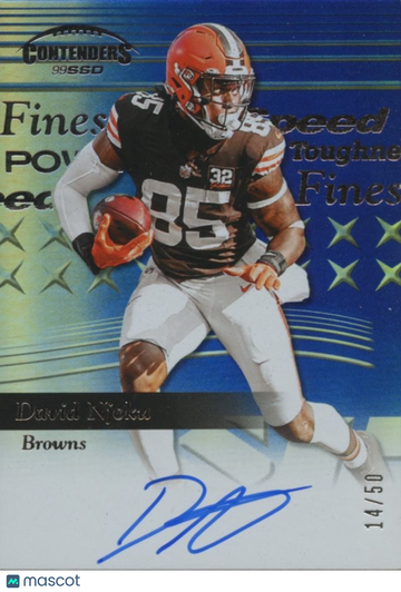 2024 Panini Contenders David Njoku