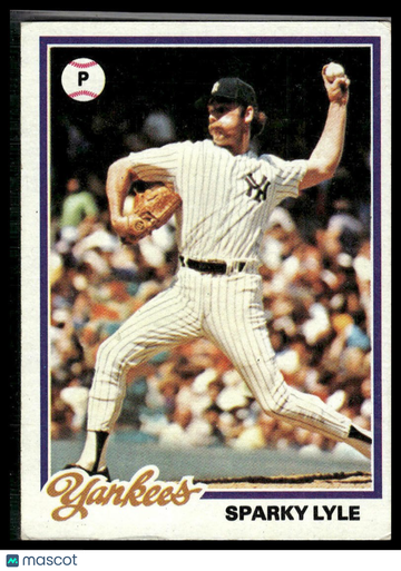 1978 Topps Sparky Lyle #35