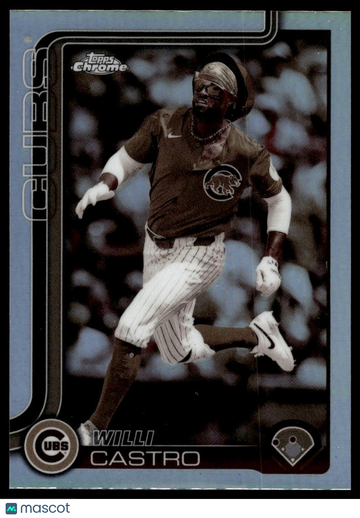 2025 Topps Chrome Update Willi Castro #USC67 Sepia Refractors