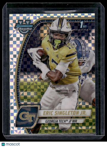 2024 Bowman University Chrome Eric Singleton Jr. #71 X-Fractor