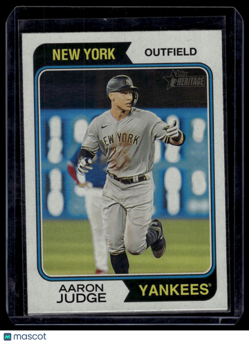 2023 Topps Heritage Aaron Judge #152