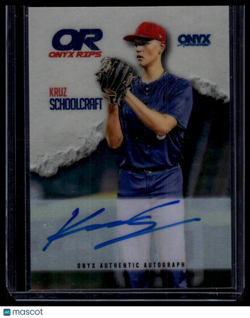 2025 Onyx Rips Kruz Schoolcraft #RAB-KRSC Refractor Autographs AU