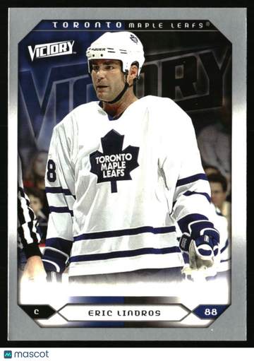 2005-06 Upper Deck Eric Lindros #246 2005-06 Upper Deck Victory Update Toronto Maple Leafs
