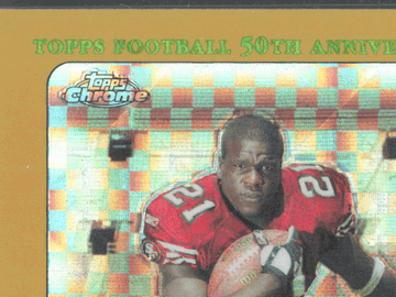 2005 Topps Chrome Frank Gore #177 X-Fractor