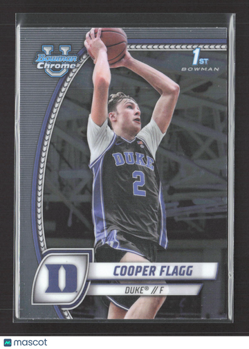 2024 Bowman Chrome University Cooper Flagg #16 1st Bowman