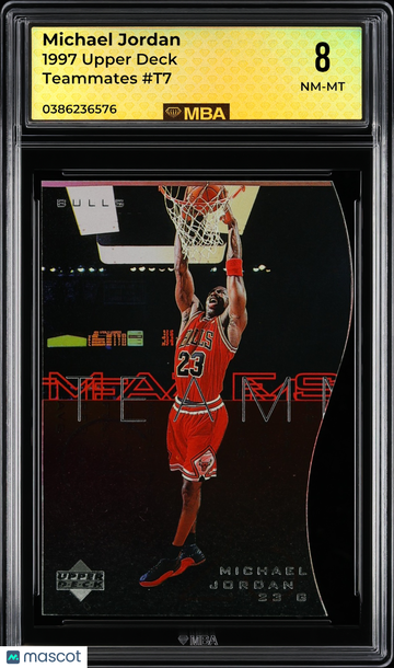 1997 Upper Deck Teammates Michael Jordan #T7 MBA 8