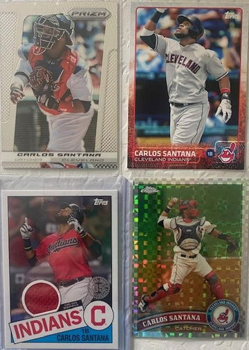 Carlos Santana 20 Card Lot