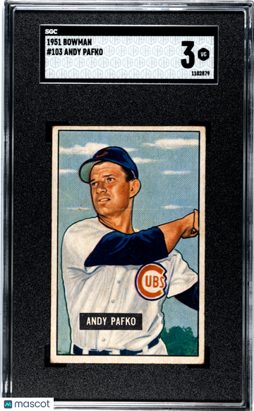 1951 Bowman Andy Pafko #103 SGC 3