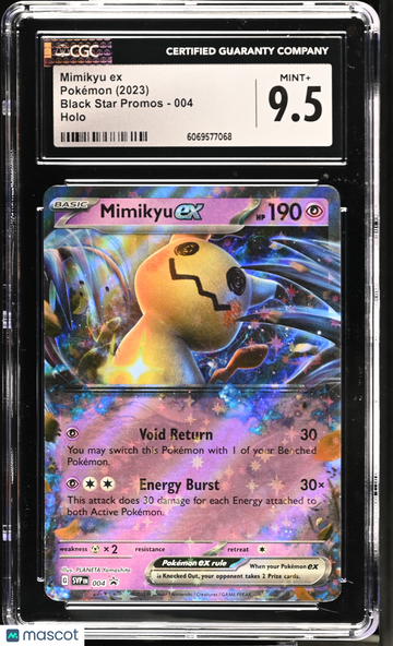 2023 Pokemon Black Star Promos Mimikyu ex CGC 9.5 #004