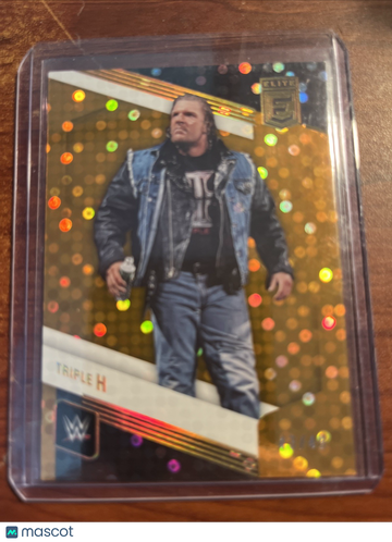 2023 Donruss Elite Triple H #49 Orange