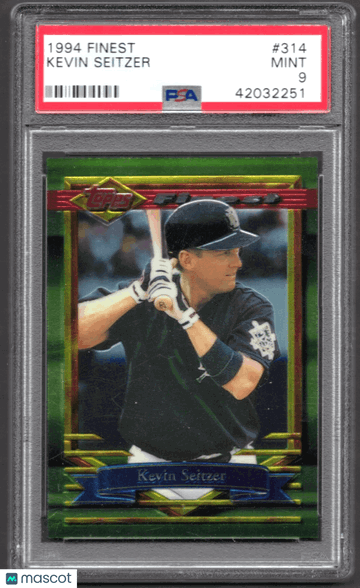 1994 Finest Kevin Seitzer #314 PSA 9