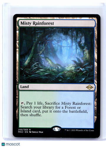 Modern Horizons 2 Misty Rainforest Nonfoil Rare #250