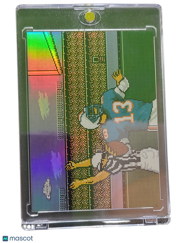 2025 Topps Chrome Tecmo Super Bowl Dan Marino #TECNO-10 Refractor
