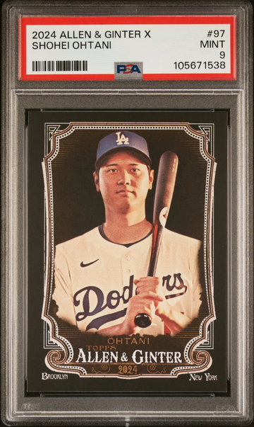 2024 Topps Allen & Ginter X Shohei Ohtani #97 PSA 9