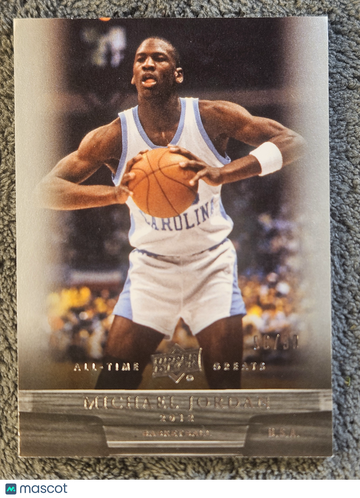 2012 Upper Deck All-Time Greats Michael Jordan #5 /99