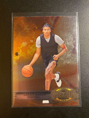 Jalen Green Metal Retro Rookie