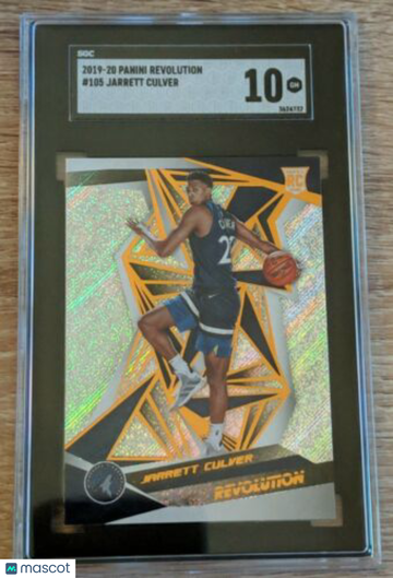 2021 Leaf Metal Draft Michael Carter #BA-MC1 Auto. Silver Crystal SGC 10 Auto 10