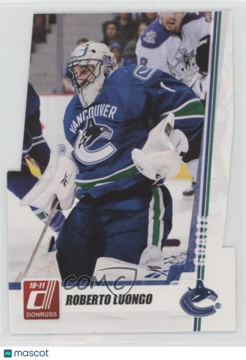 2010-11 Donruss Roberto Luongo #40 Die-Cut 15/30 Parallel/Variety Base Set