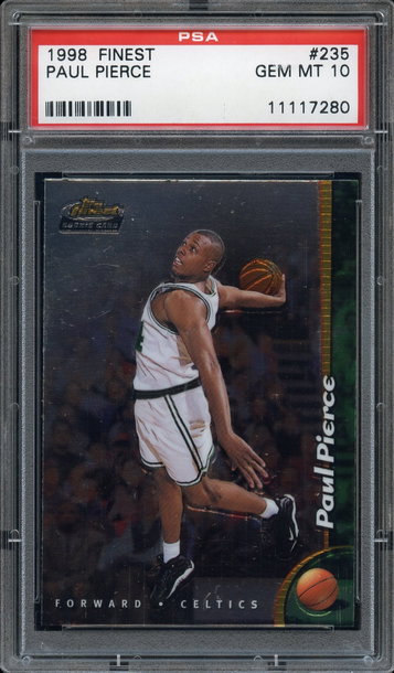 1998 Finest #235 Paul Pierce PSA 10