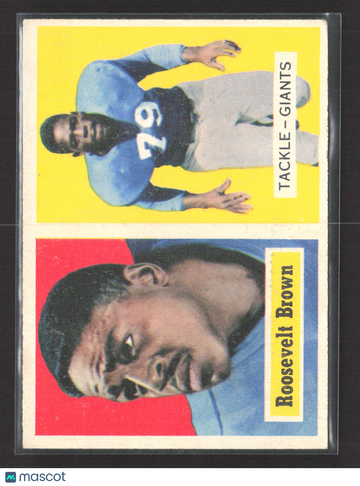 1957 Topps Roosevelt Brown #11