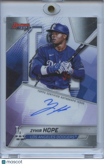 2025 Bowman Zyhir Hope Rookie Insert Bowman