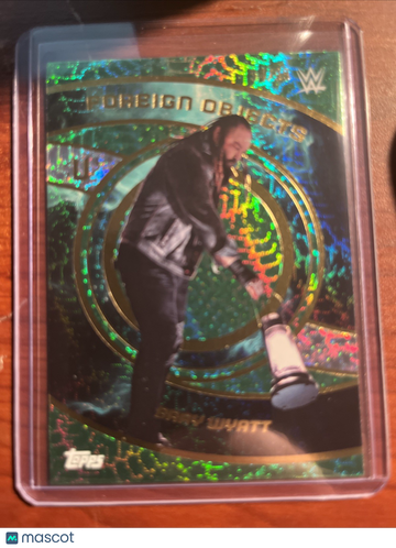2025 Topps Universe WWE Bray Wyatt #FOB-13 Green Electric Parallel/Variety Insert Topps