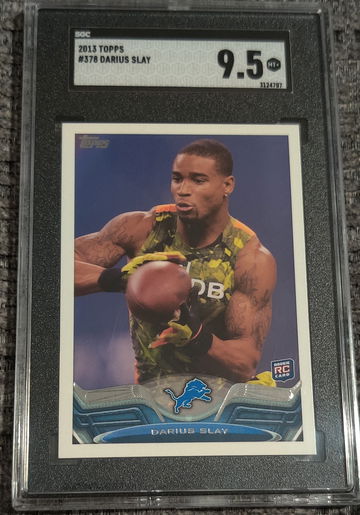 2013 Topps Darius Slay #378 SGC 9.5