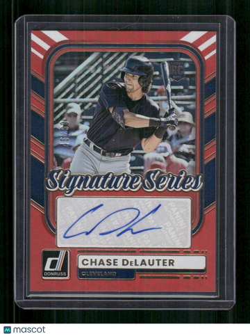 2026 Panini Donruss Signature Series Chase DeLauter #SS-CD /99 Auto Rookie