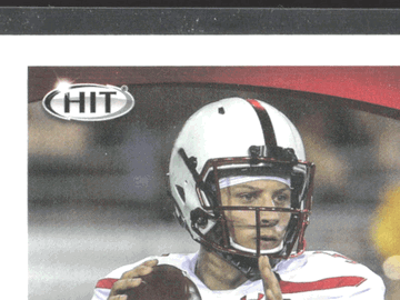 2017 SAGE HIT Premier Draft Patrick Mahomes II #5