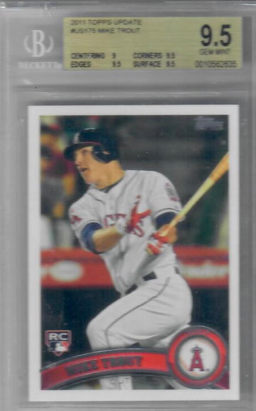 Mike Trout 2011 Topps Update