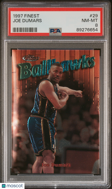 1997 Finest Joe Dumars #29 PSA 8